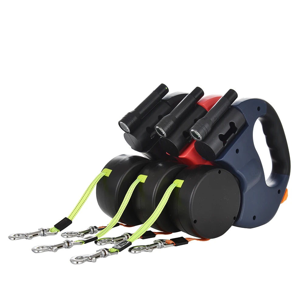 PawGlow Tangle Free Dual Dog lead