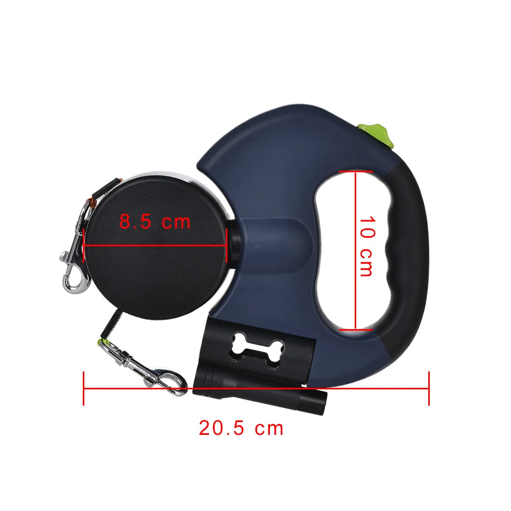 PawGlow Tangle Free Dual Dog lead