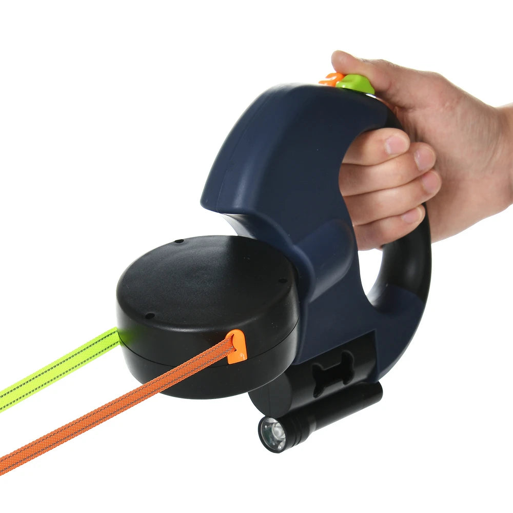PawGlow Tangle Free Dual Dog lead