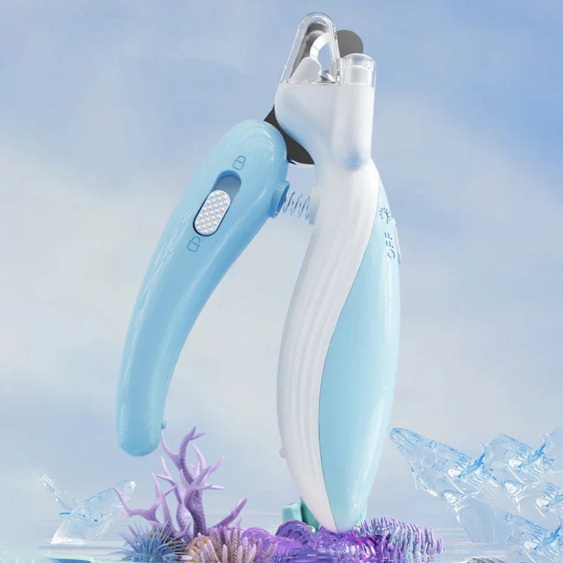 The PawGlow Pet Nail Clippers with LED Light!