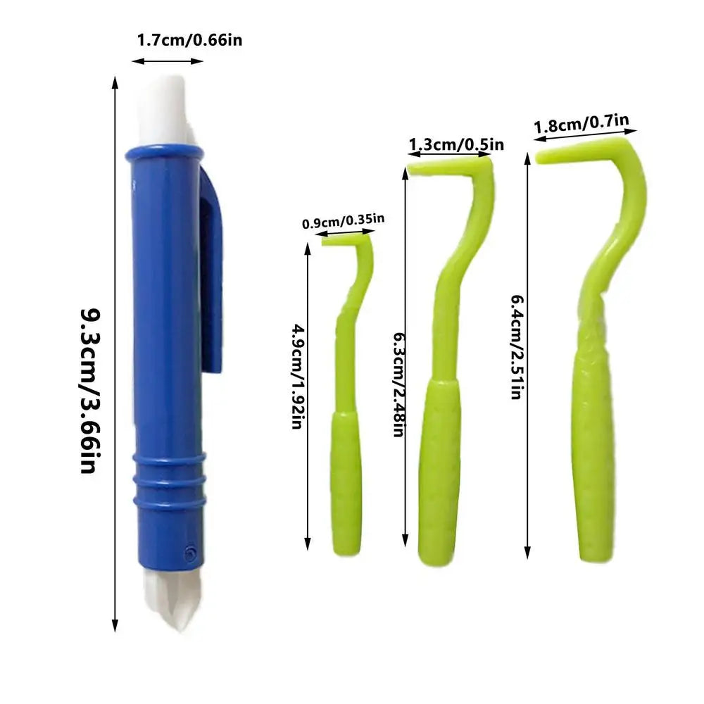 Set of 4 Flea & Tick Remover for Cats and Dogs