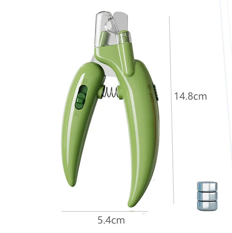 The PawGlow Pet Nail Clippers with LED Light!