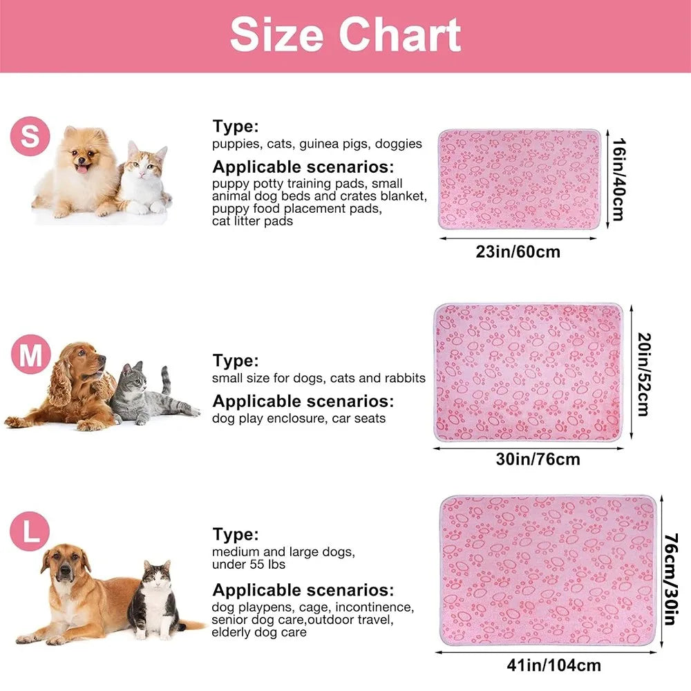 Snuggle Paws Fuzzy Comfort Dog Blanket