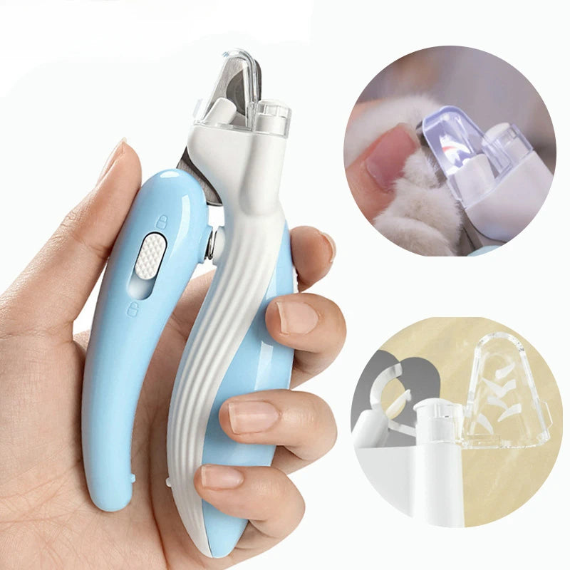 The PawGlow Pet Nail Clippers with LED Light!