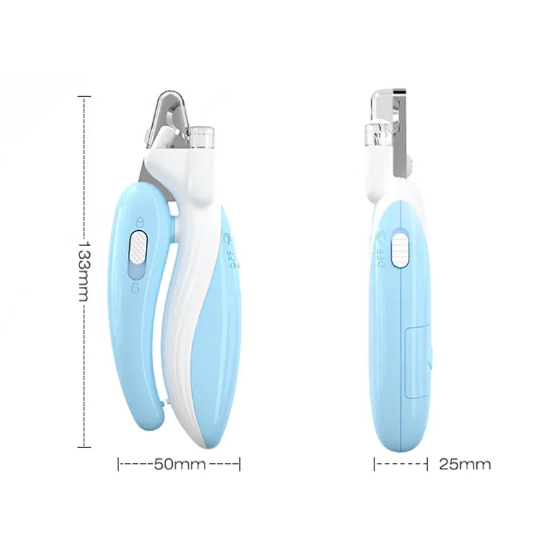 The PawGlow Pet Nail Clippers with LED Light!