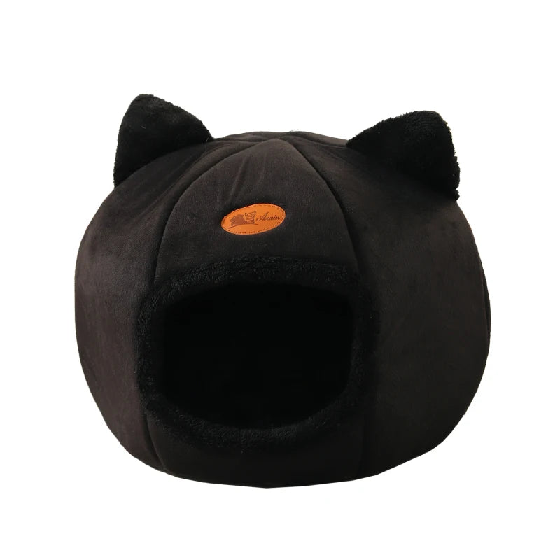 The Cozy Winter Cat Bed