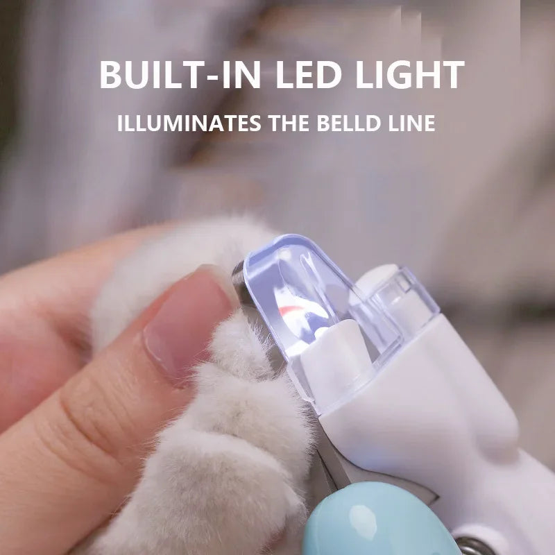 The PawGlow Pet Nail Clippers with LED Light!