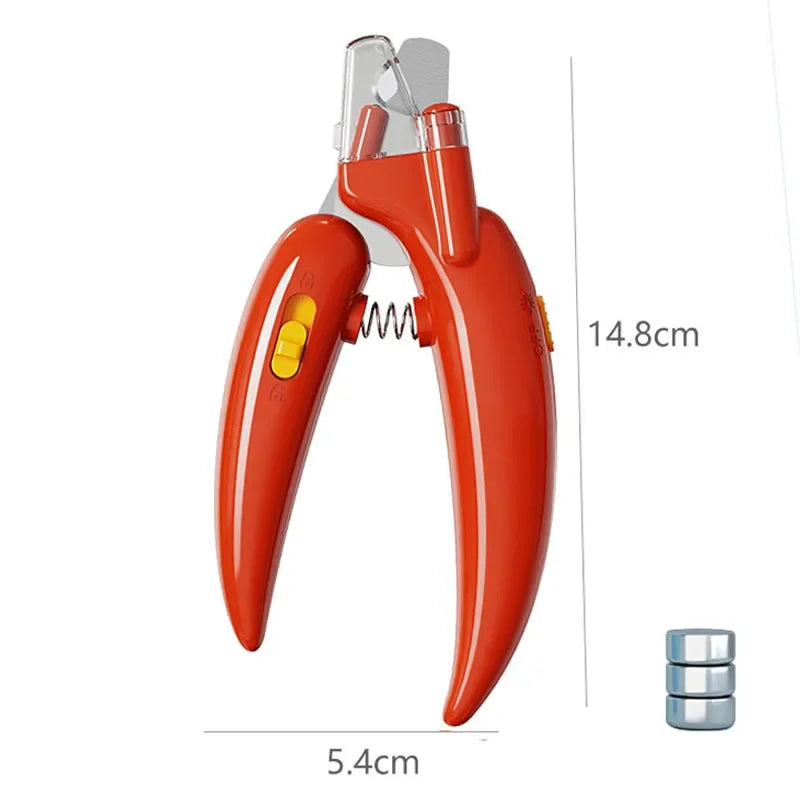 The PawGlow Pet Nail Clippers with LED Light!
