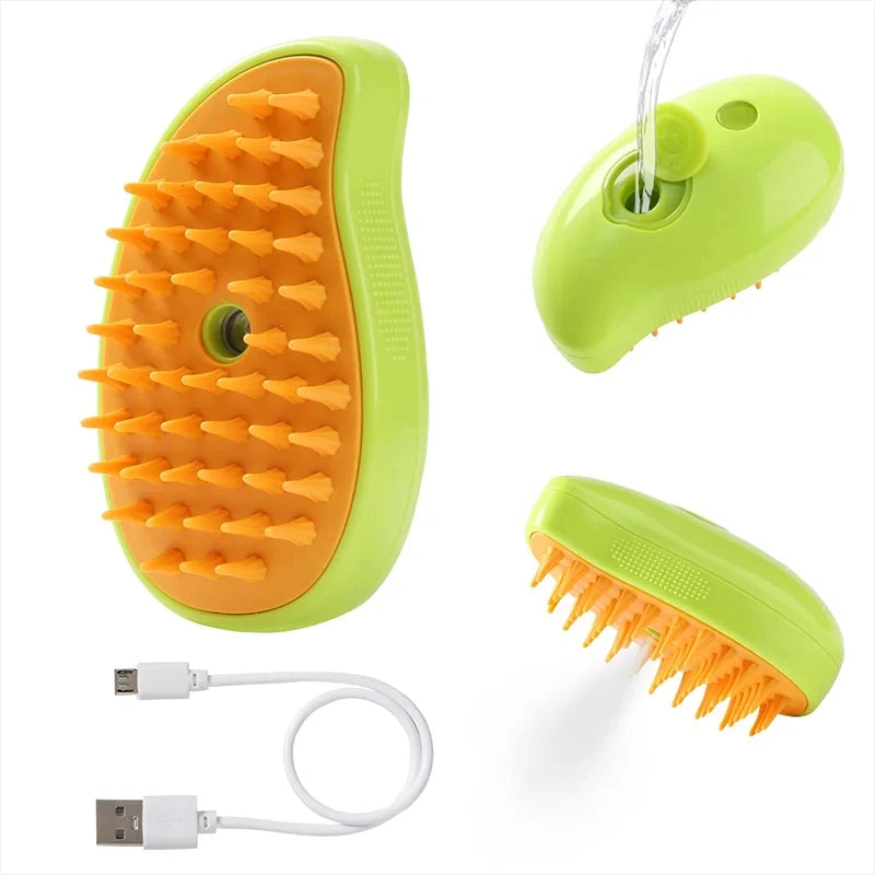 The 3 In 1 Electric Spray Hair Brush