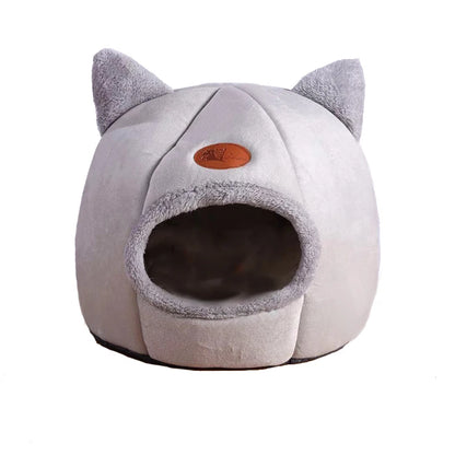 The Cozy Winter Cat Bed