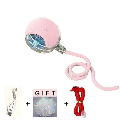 Purrfect Chase Smart Rolling Cat Toy with Tail