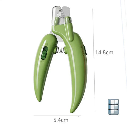 The PawGlow Pet Nail Clippers with LED Light!
