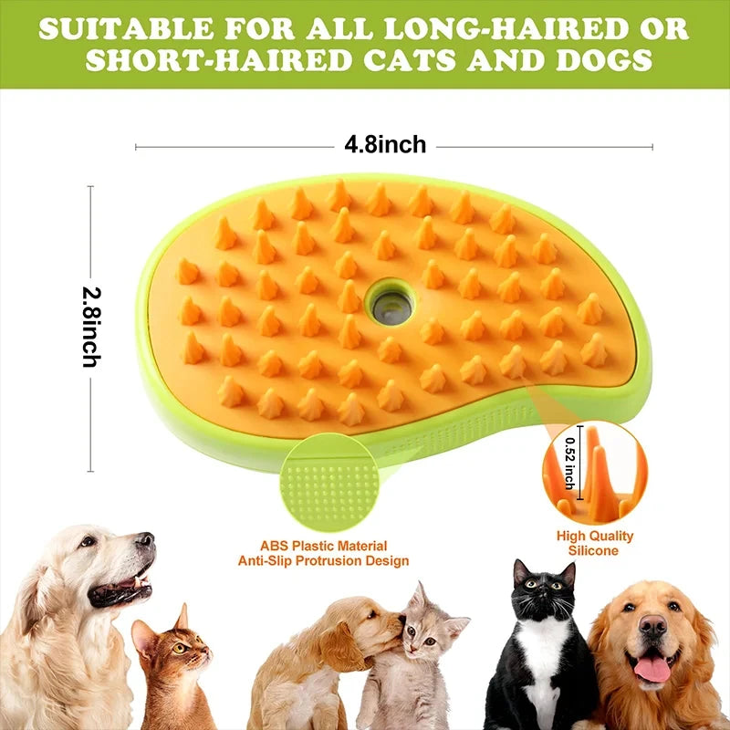 The 3 In 1 Electric Spray Hair Brush