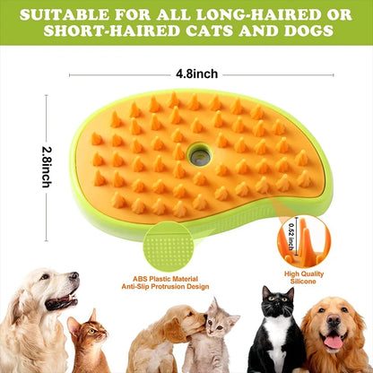 The 3 In 1 Electric Spray Hair Brush