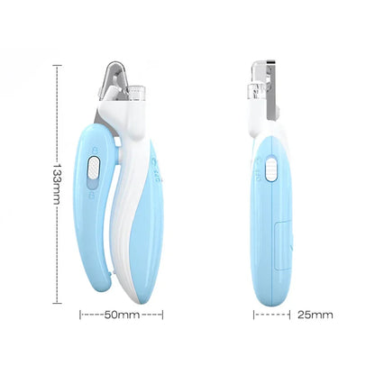 The PawGlow Pet Nail Clippers with LED Light!