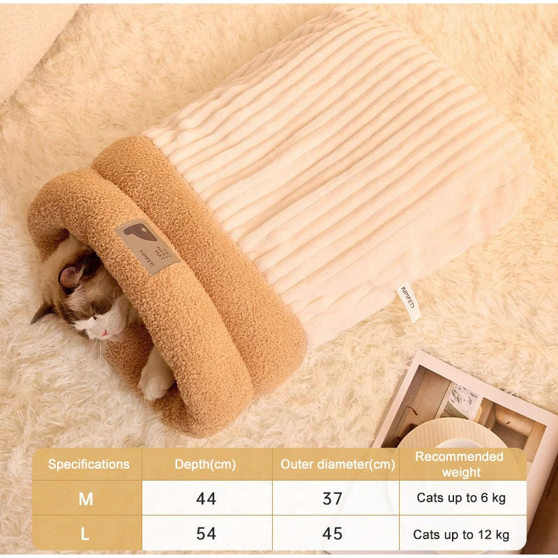 CozyPaws Cat Sleeping Bag