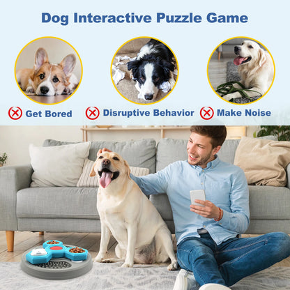 Mindful Munch Dog Puzzle Bowl
